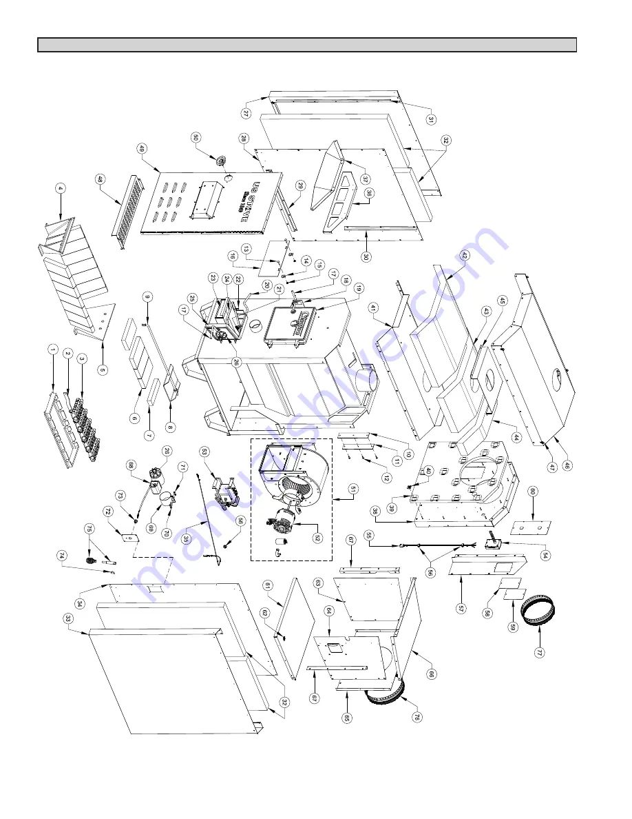 USSC Clayton 1600EF Installation & Operator'S Manual Download Page 16