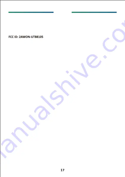 Ustellar UT88107 User Manual Download Page 18