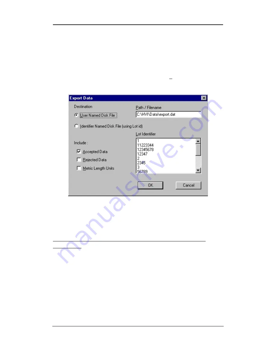 USTER HVI SPECTRUM Instruction Manual Download Page 123