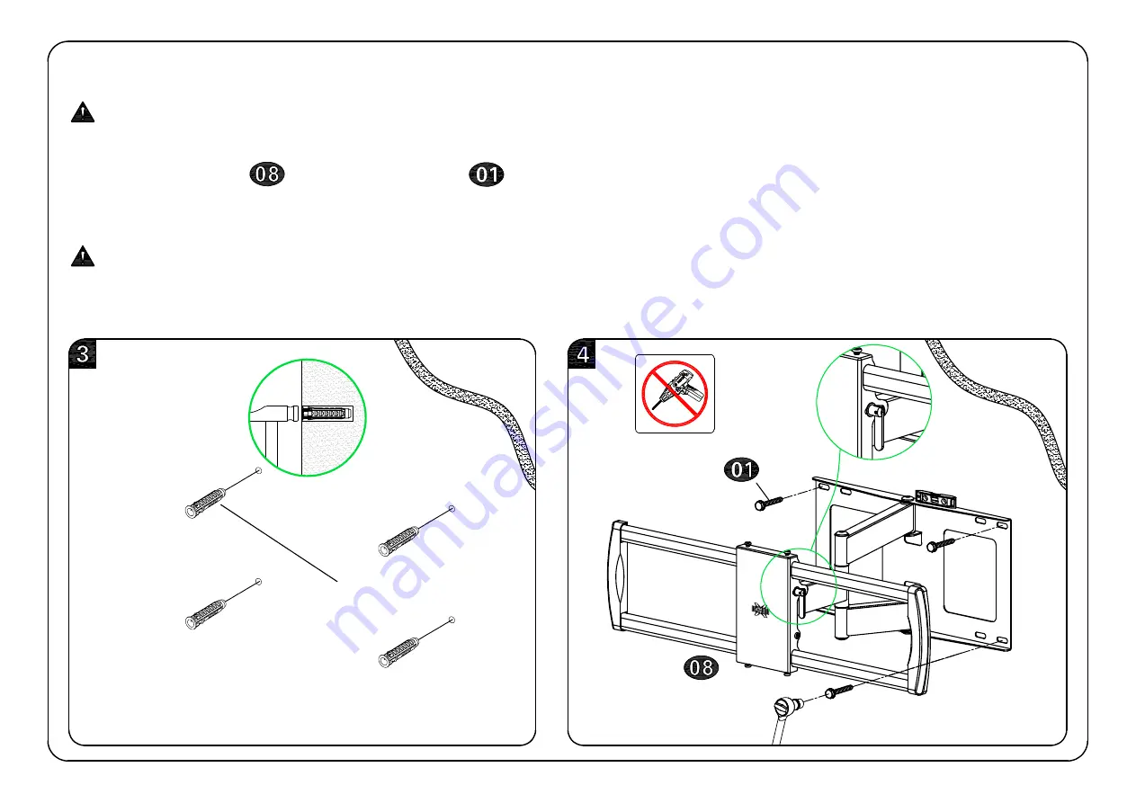 USX-MOUNT SML015-01 Instruction Manual Download Page 12