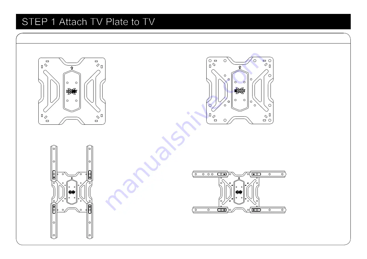 USX-MOUNT XAS301 Nstruction Manual Download Page 6