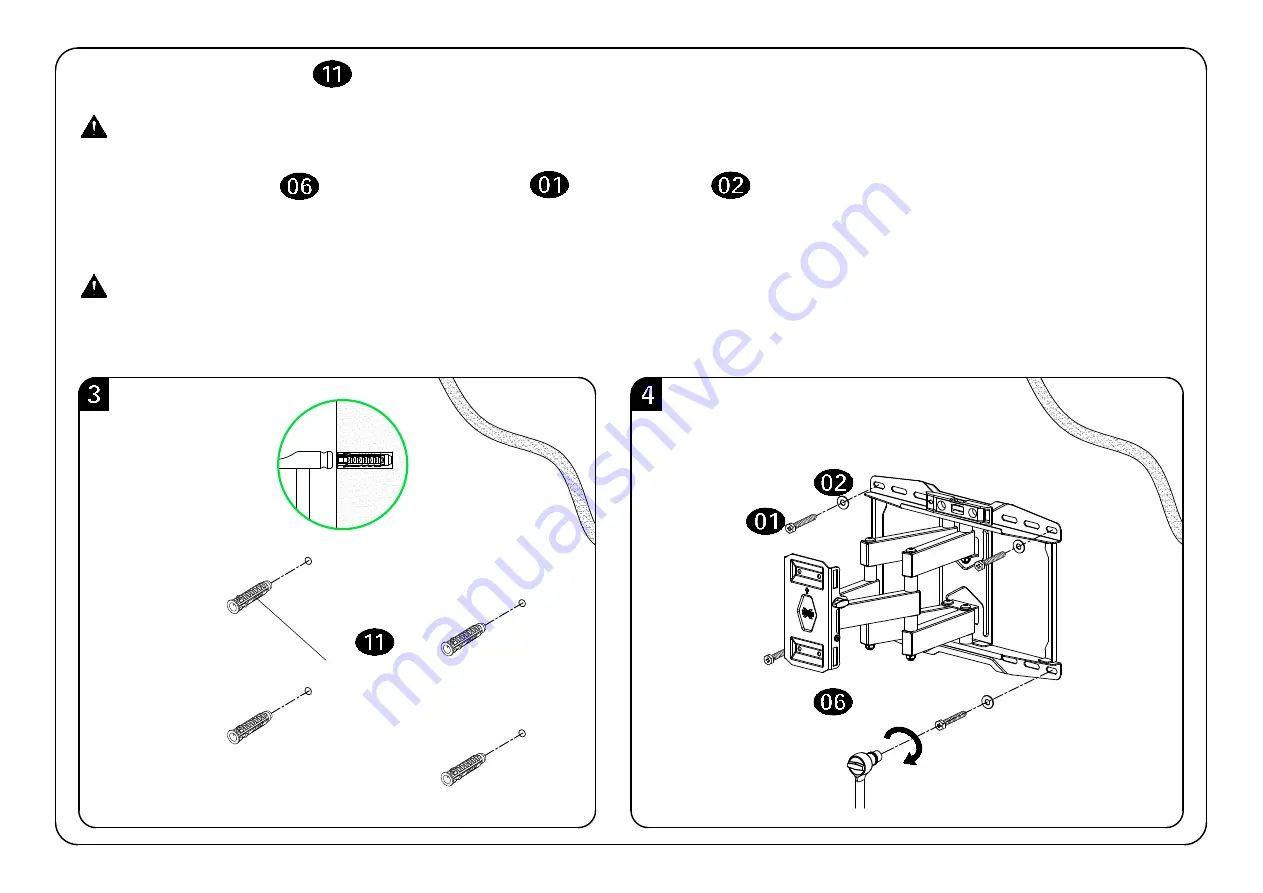 USX-MOUNT XML006-K1 Instruction Manual Download Page 11