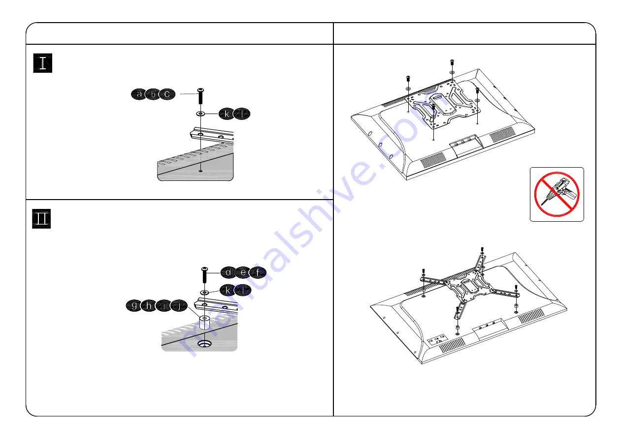 USX-MOUNT XMM016-01 Instruction Manual Download Page 9