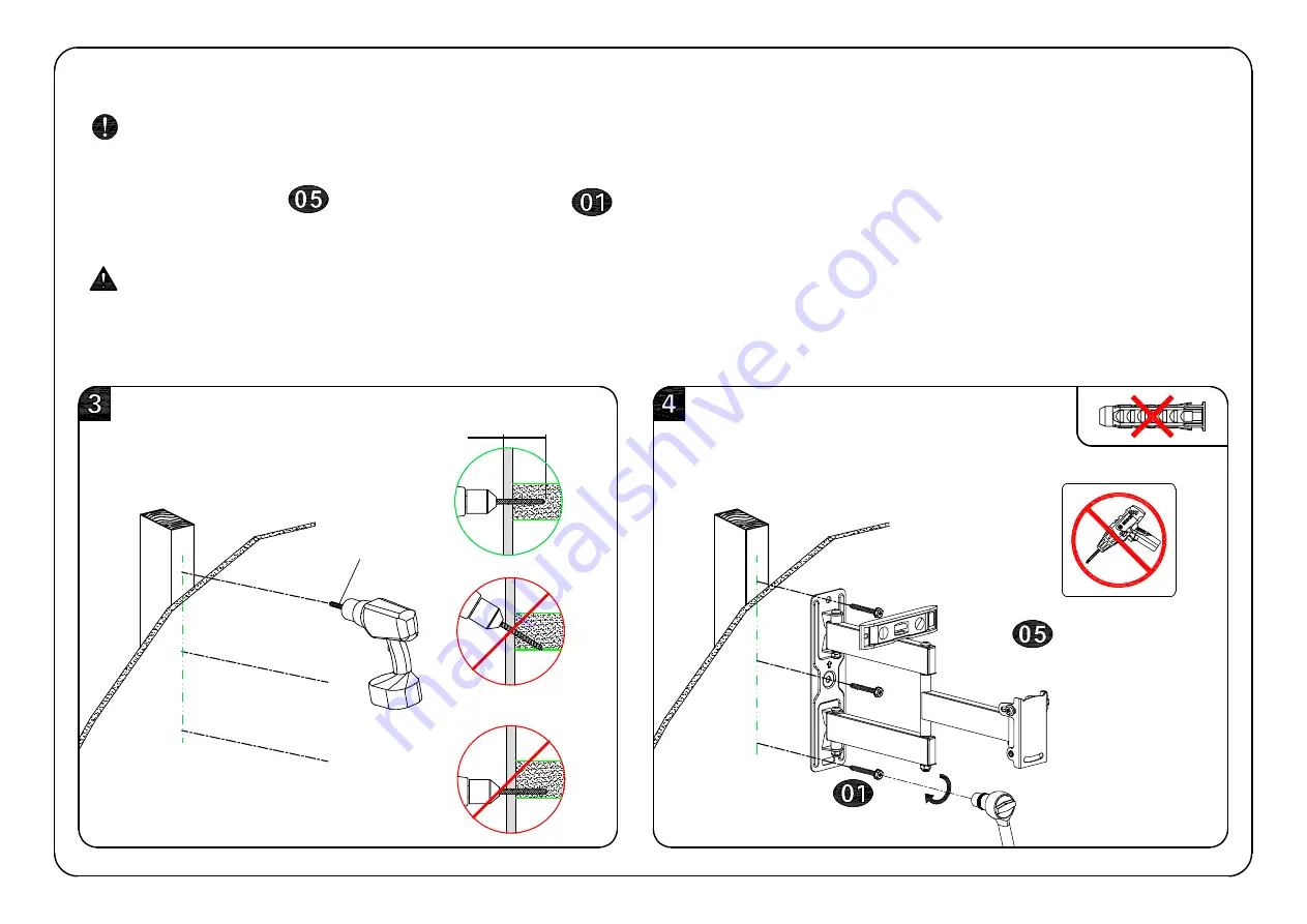 USX-MOUNT XMM016-01 Instruction Manual Download Page 11