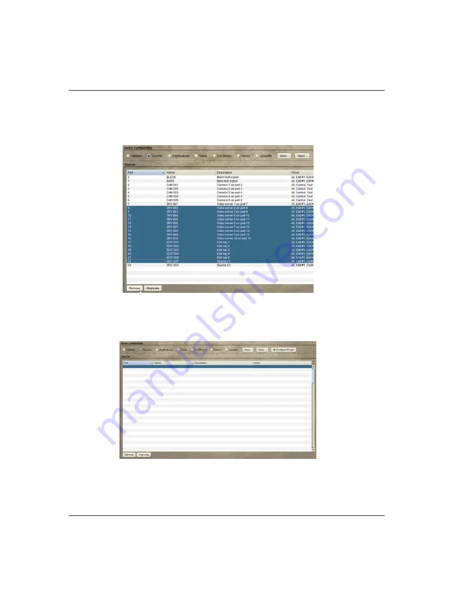 UTAH SCIENTIFIC UTAH-100/UDS 10x10 System Setup And Operation Download Page 56