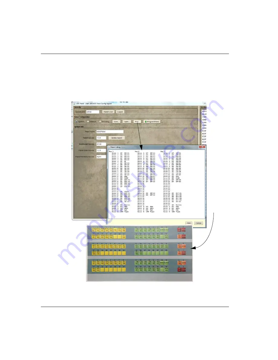 UTAH SCIENTIFIC UTAH-100/UDS 10x10 System Setup And Operation Download Page 100