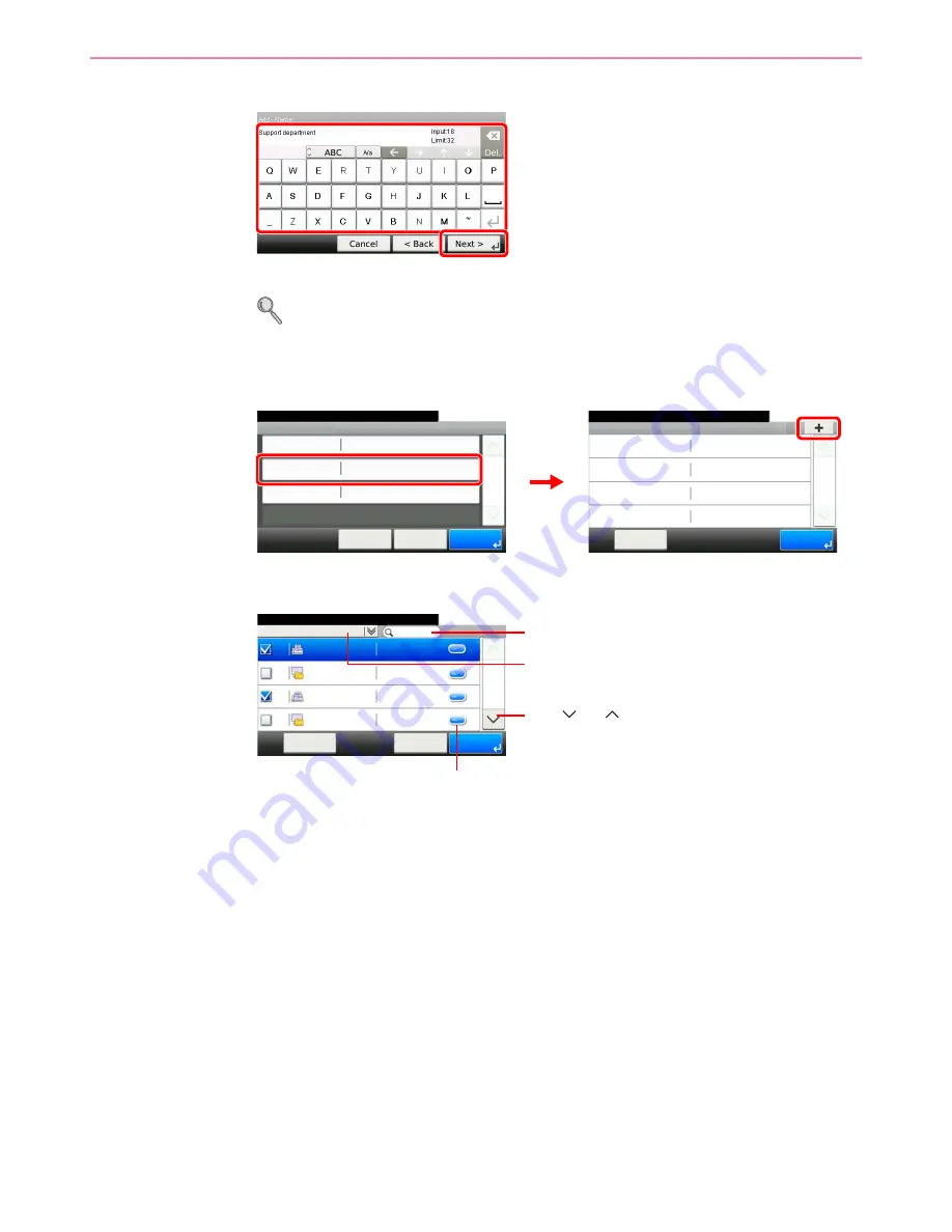 Utax 261ci User Manual Download Page 191