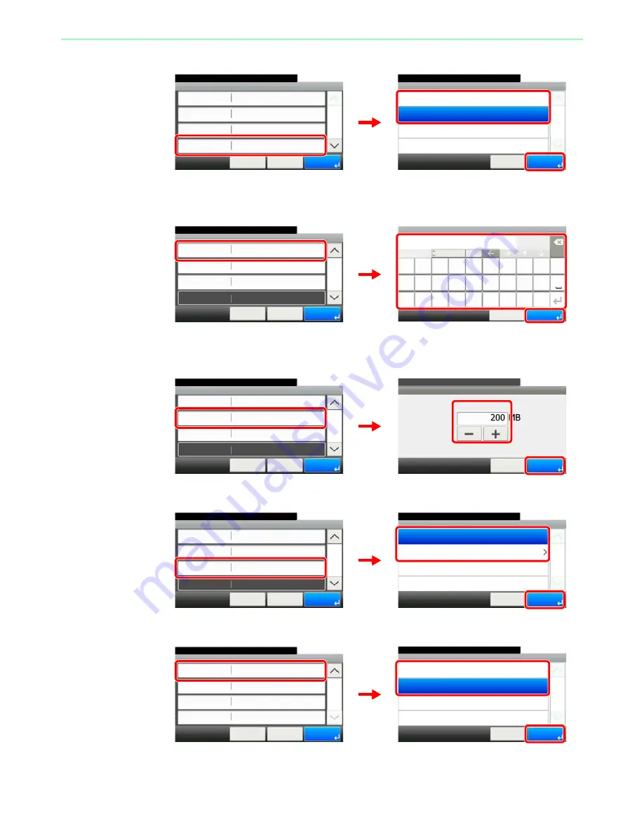 Utax 261ci User Manual Download Page 214