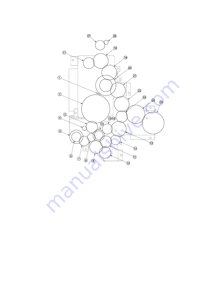 Utax cd 1116 Service Manual Download Page 19