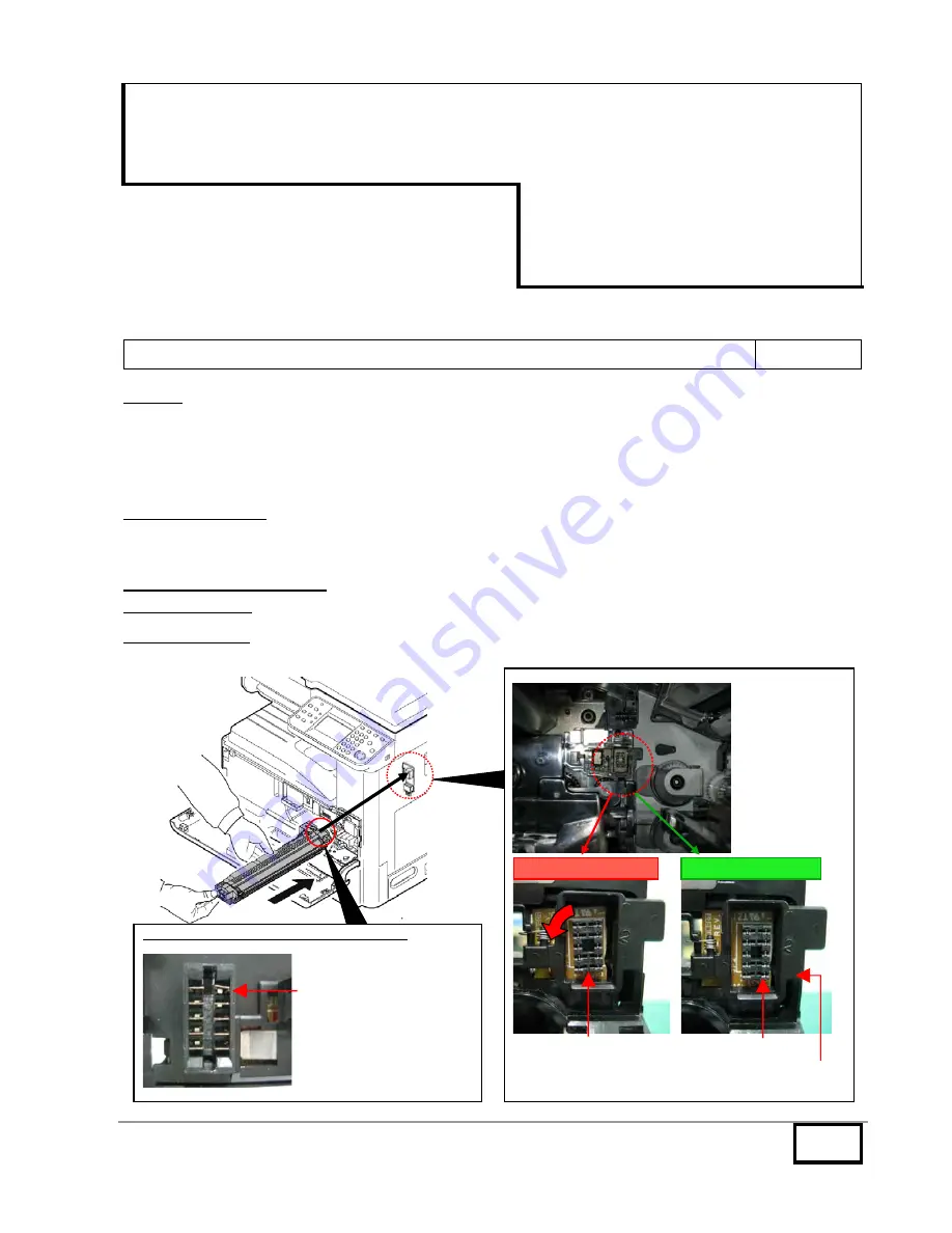 Utax CD 5025 Technical Bulletin Download Page 44