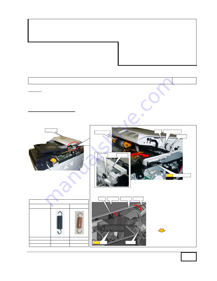 Utax CD 5025 Technical Bulletin Download Page 50