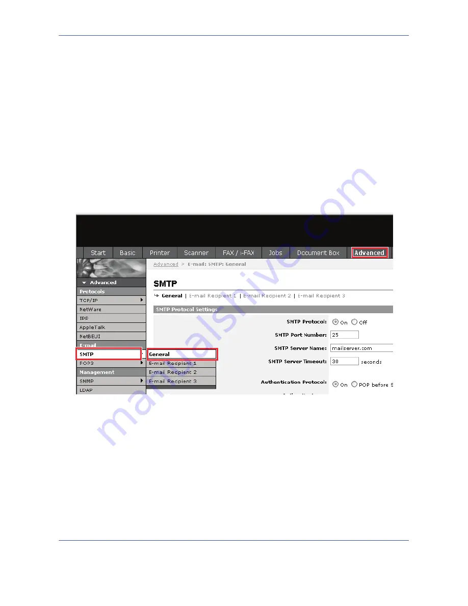 Utax CDC 1725 Instruction Handbook Manual Download Page 54