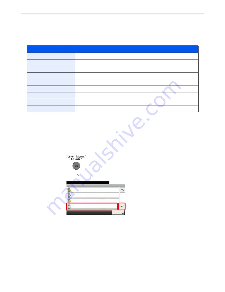 Utax P-4030i MFP User Manual Download Page 319