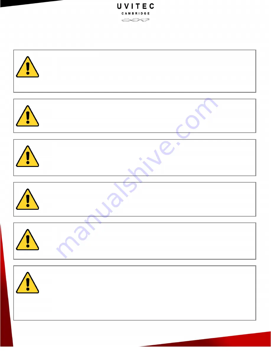 UVITEC Cambridge UVIDOC HD6 Quick Start User Manual Download Page 10