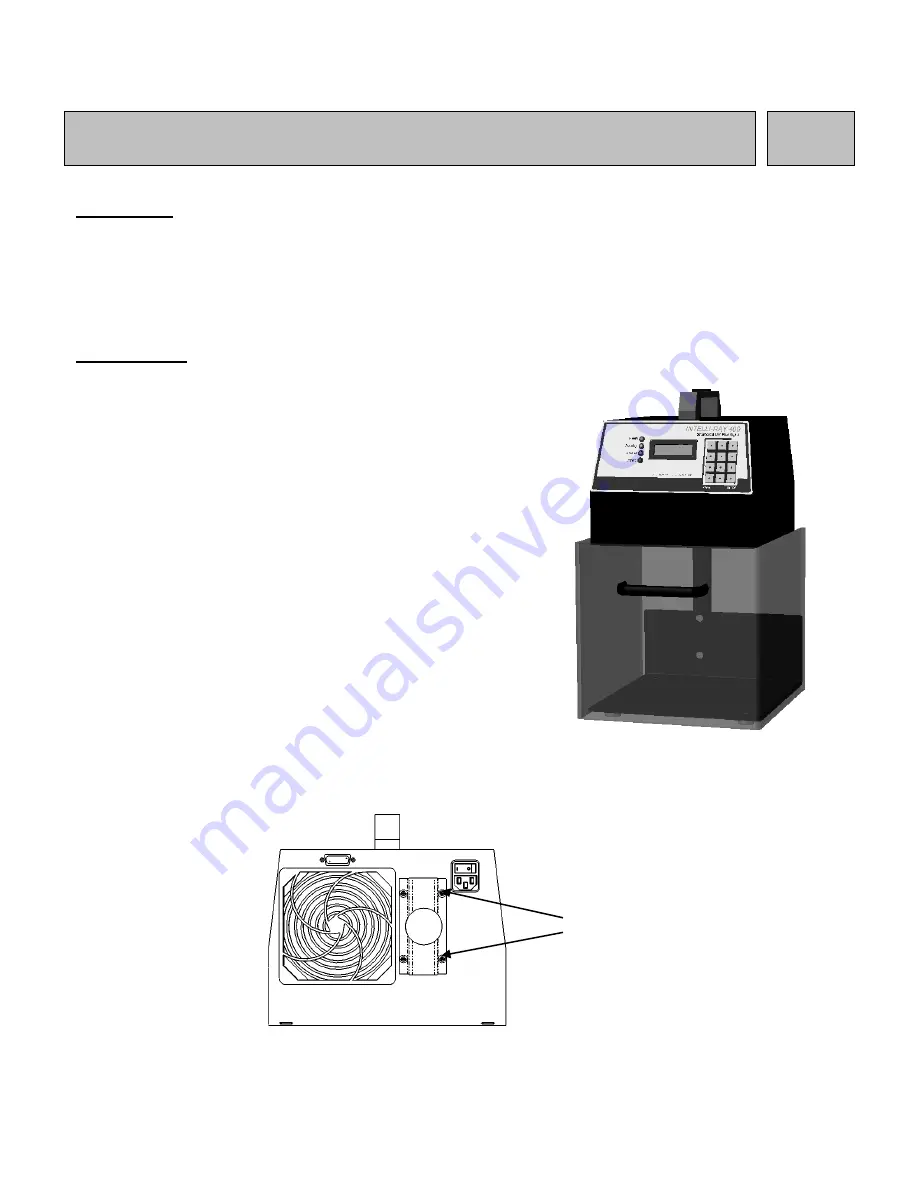 Uvitron Intelliray 600 Instruction Manual Download Page 4