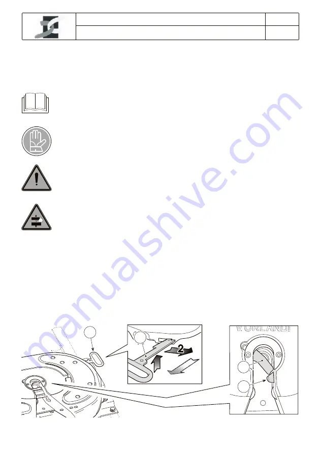 V.ORLANDI RP10 Installation, Operating And Maintenance Instructions For The Installer And The User Download Page 14