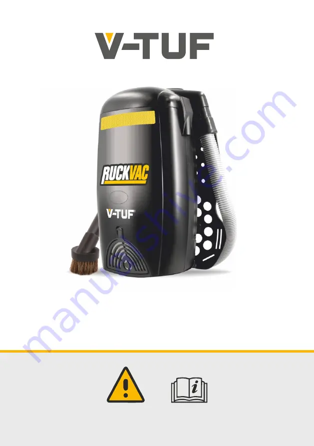 V-TUF RUCKVAC Operator'S Manual Download Page 1