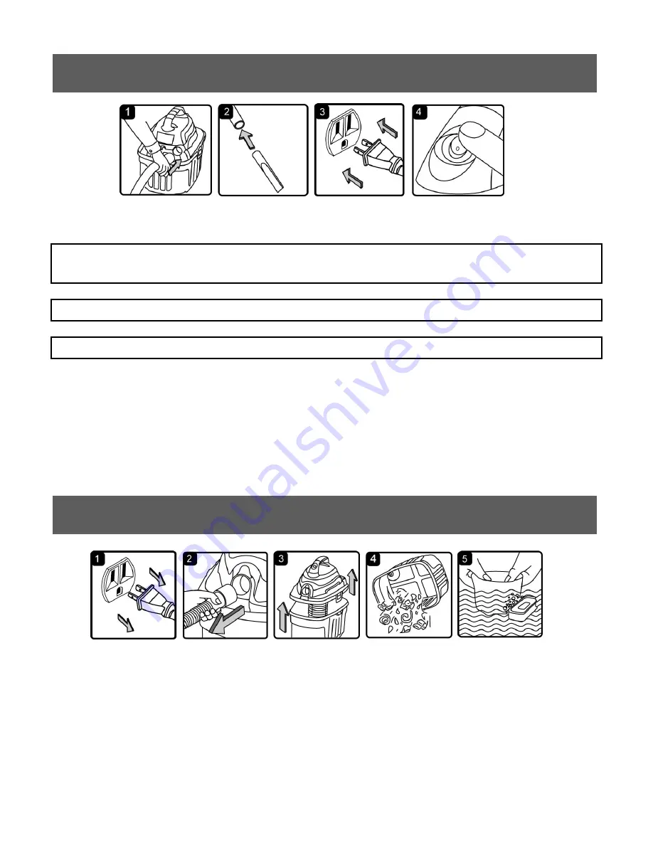 Vacmaster VJ206F Operator'S Manual Download Page 9