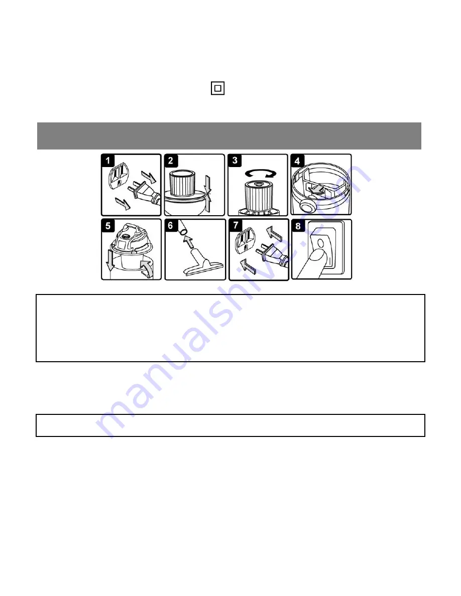 Vacmaster VQ607SFD Operator'S Manual Download Page 7