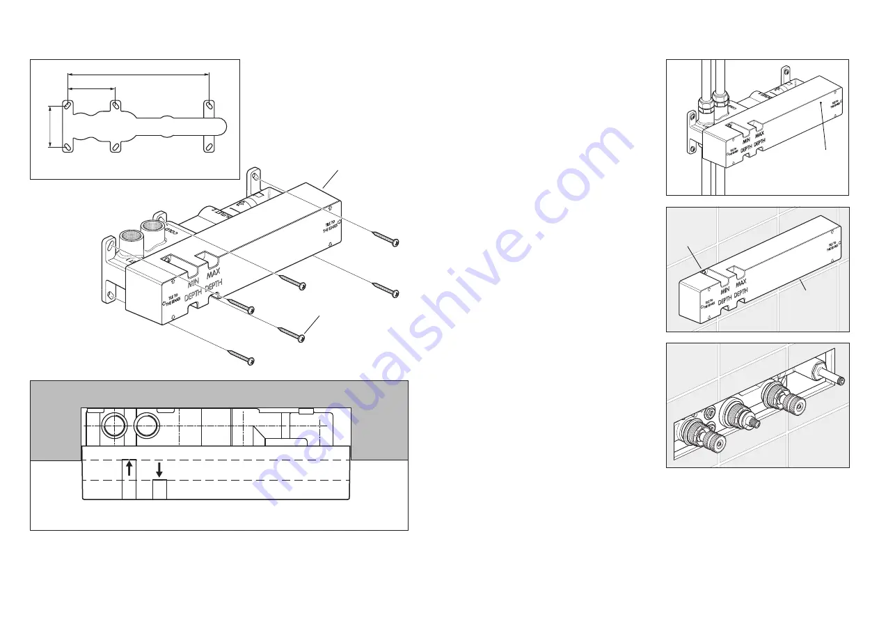 VADO NOTION TAB-128/3WO-NOT-CP Installation Manual Download Page 6