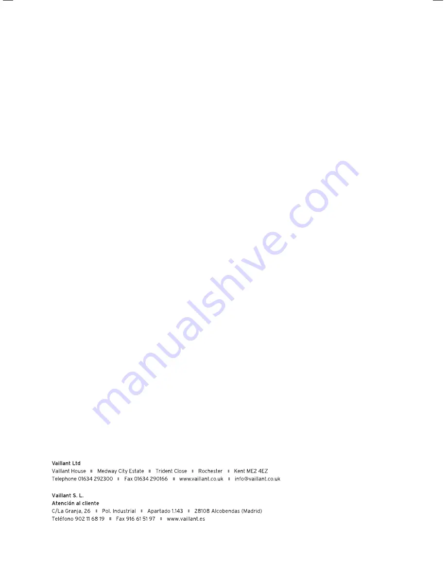 Vaillant geoTHERM VWS 101/2 Operating Manual Download Page 68