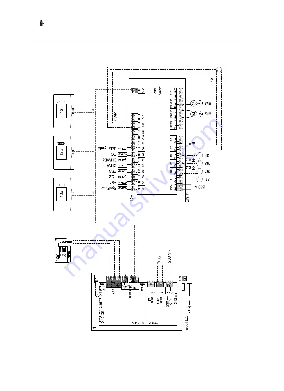 Vaillant sensoCOMFORT VRC 720f Operating And Installation Instructions Download Page 102