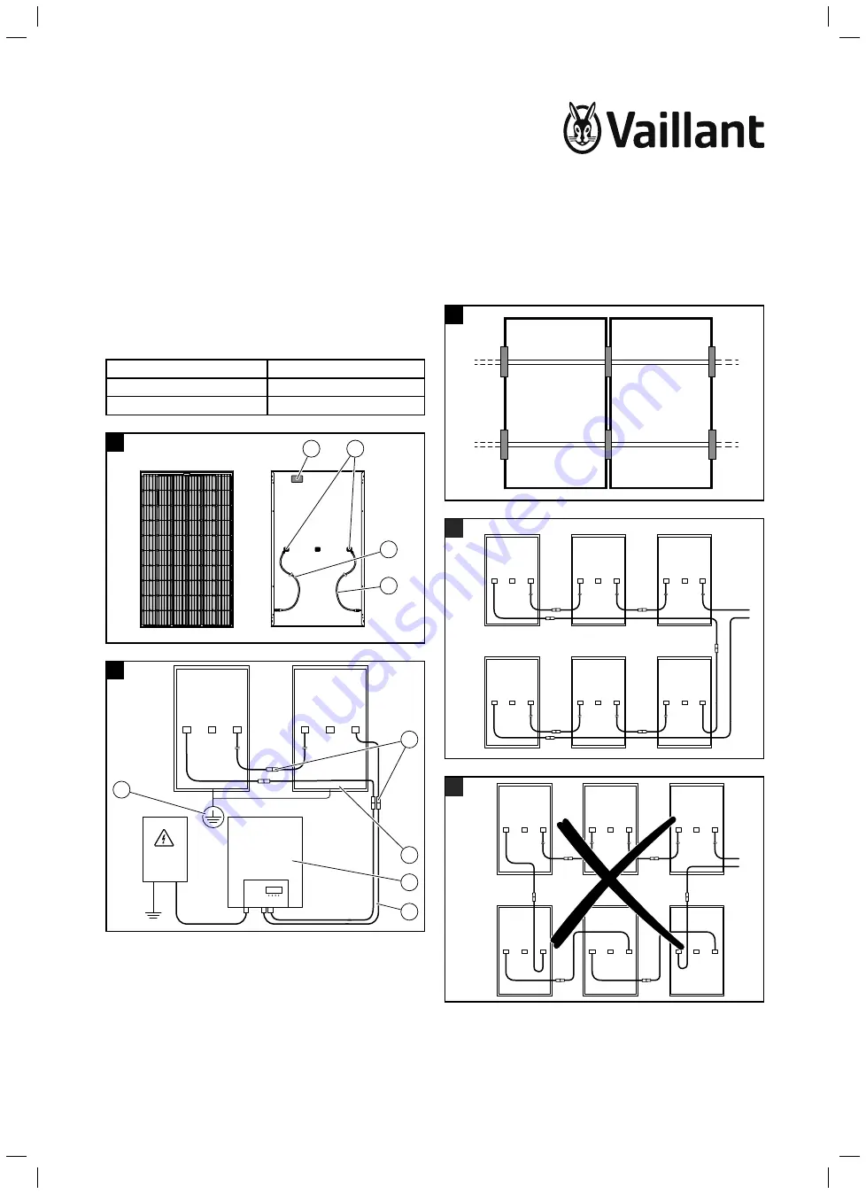 Vaillant VPV P 385/6 M BBF Operating, Installation And Maintenance Instructions Download Page 1