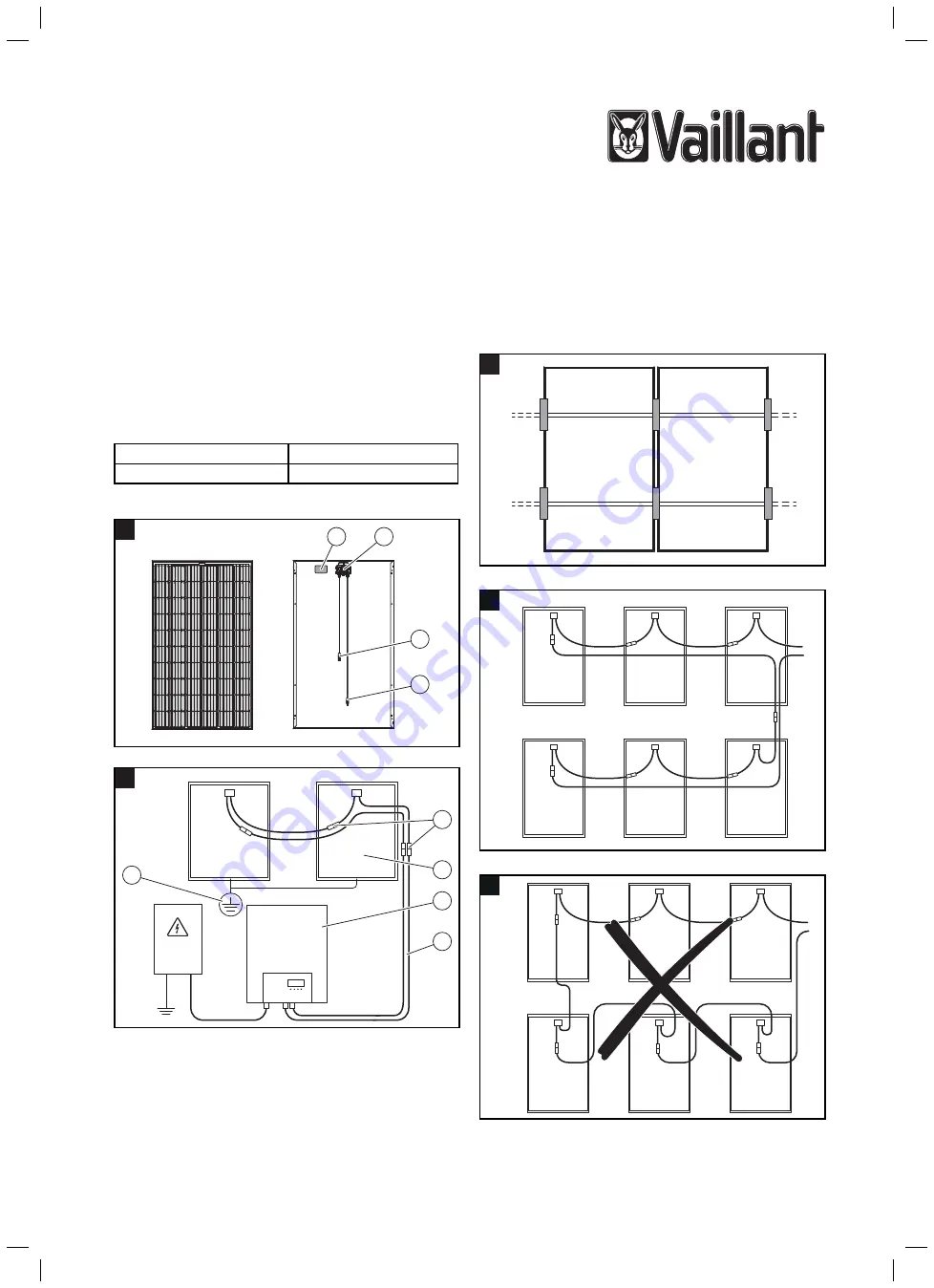 Vaillant VPV P Series Operating, Installation And Maintenance Instructions Download Page 1