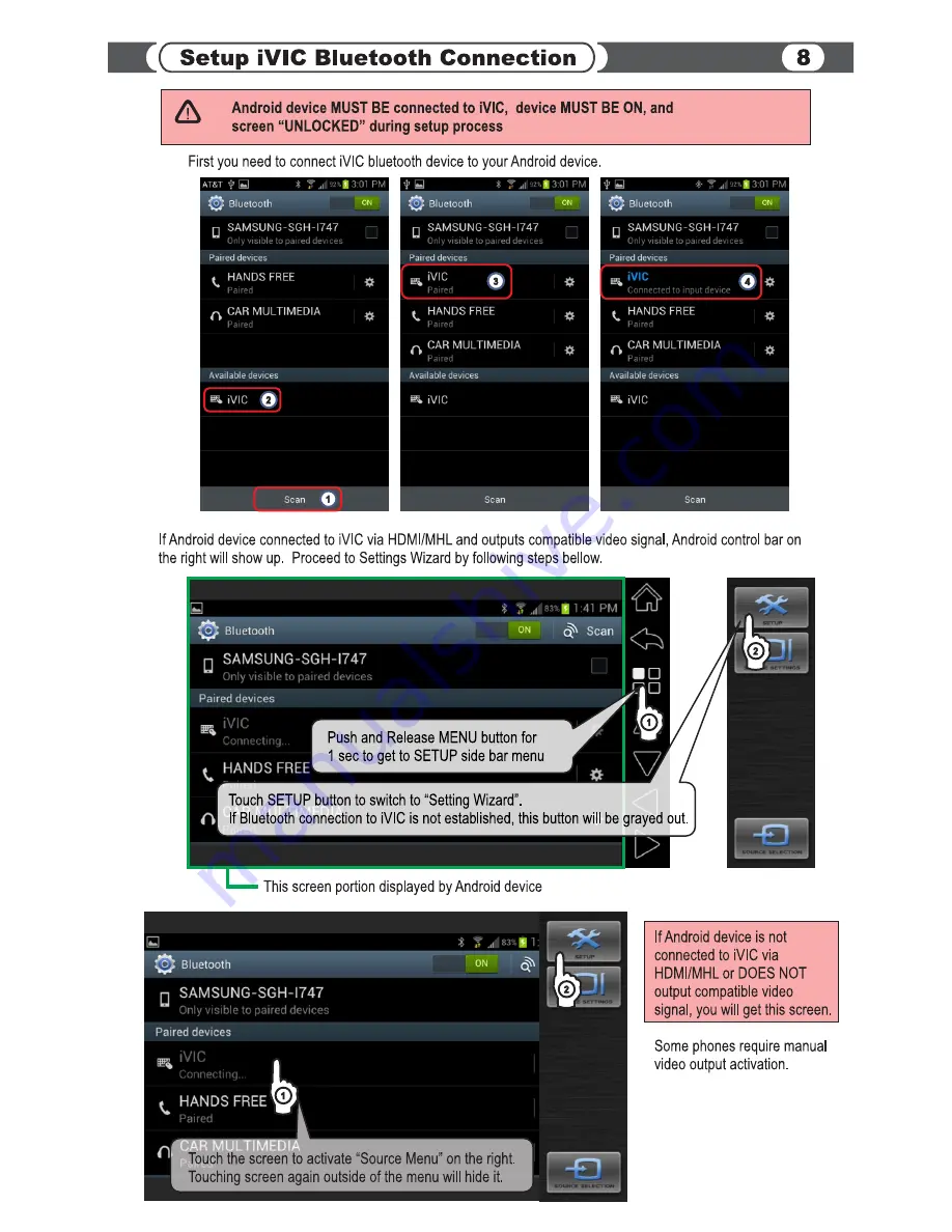 Vais Technology iVIC-6DR Instruction Manual Download Page 8