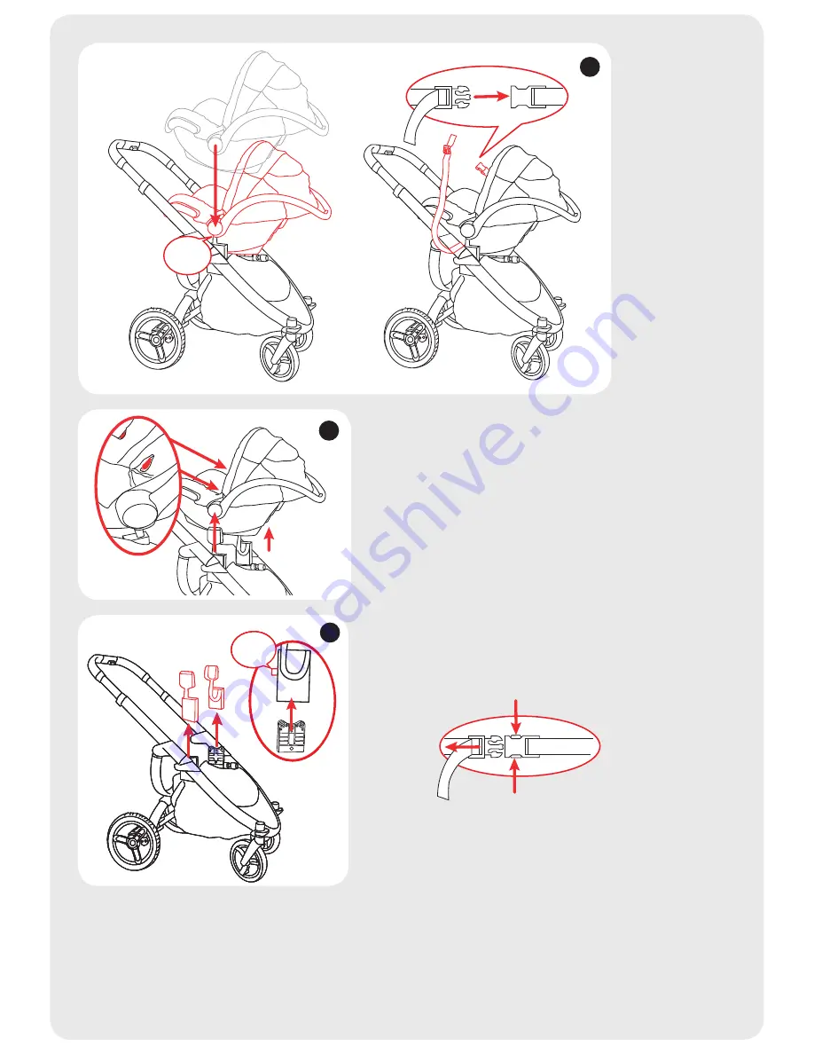 Valco baby TRAVEL SYSTEM ADAPTOR Product Reference Manual Download Page 3