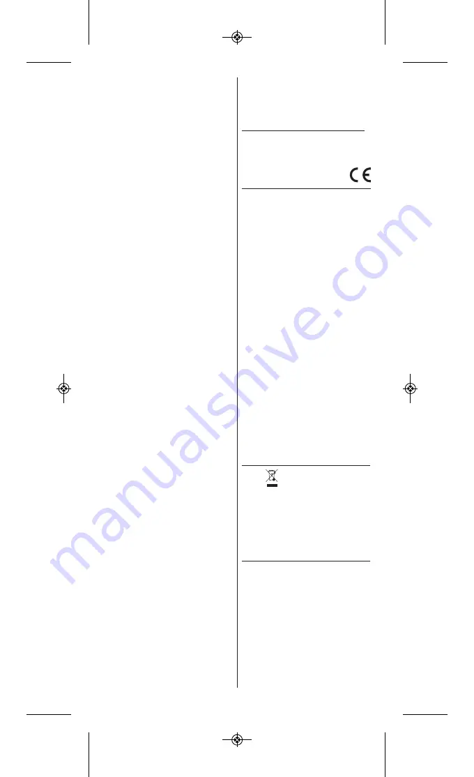 Valera professional SWISS'X 100 Series Operating Instructions Manual Download Page 16