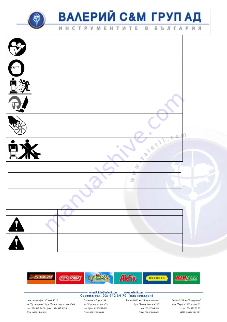 VALERII S&M GROUP PREMIUM 0503APESM1430 Original Owner'S Manual Download Page 7