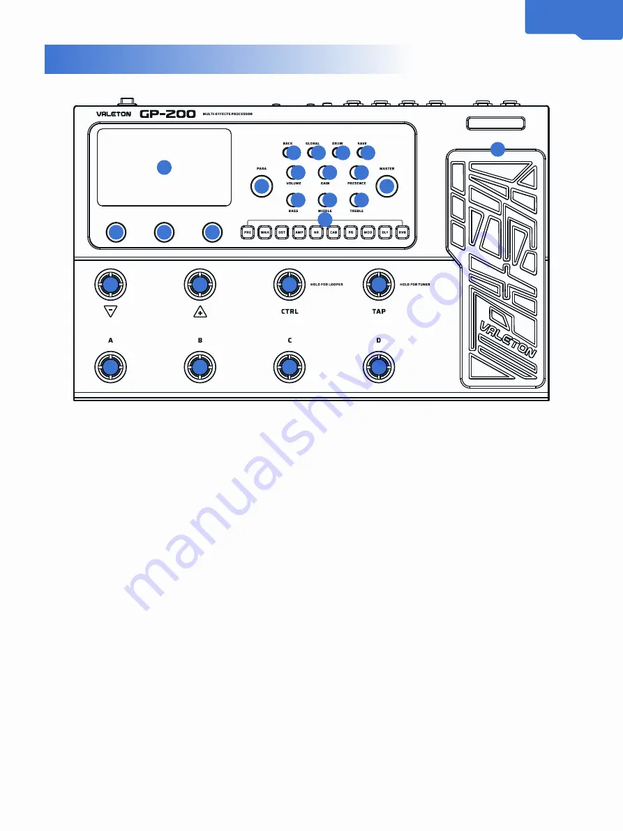 Valeton CP-200 User Manual Download Page 5