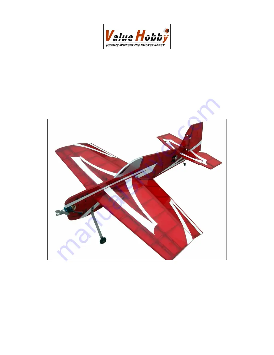 Value Hobby Sabre-44 3D Profile Скачать руководство пользователя страница 1