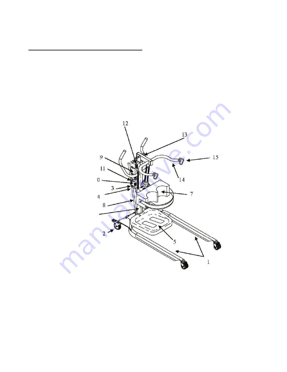 Vancare VERA-LIFT II B350 Operating Manual Download Page 5