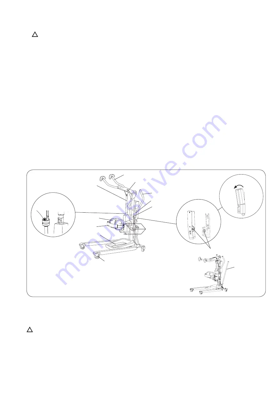 Vancare VERA-LIFT II B350 Operating Manual Download Page 28