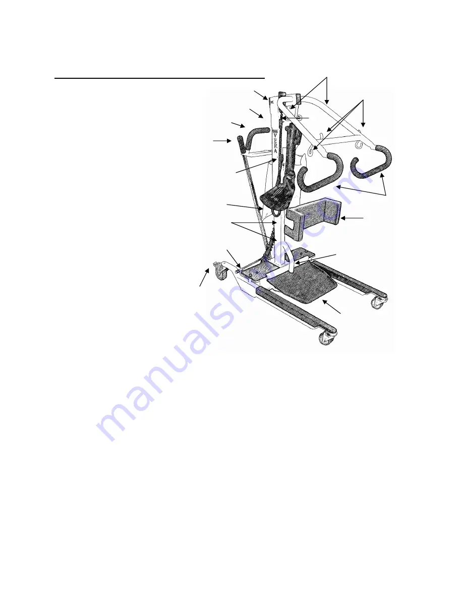 Vancare Vera-Lift V350 Operating Manual Download Page 4