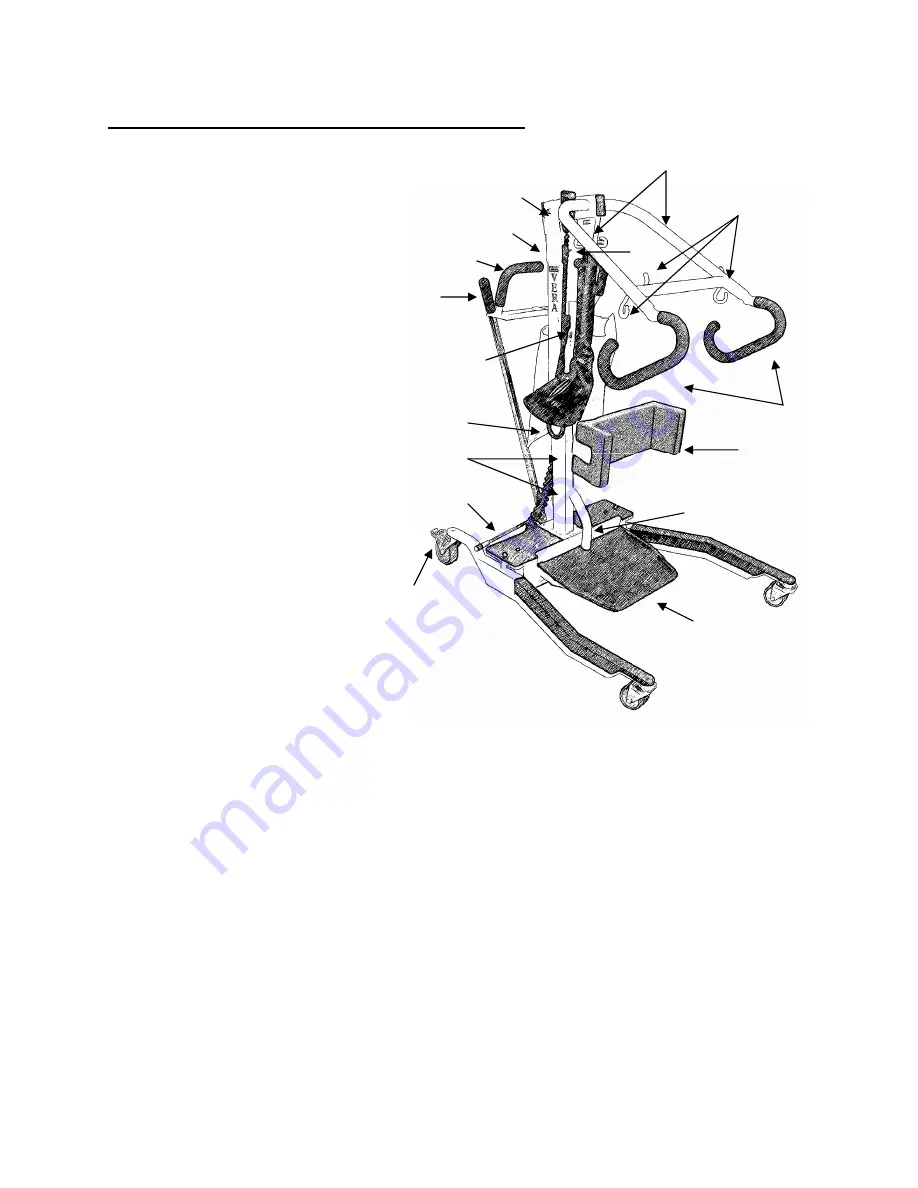 Vancare Vera-Lift V350 Operating Manual Download Page 5