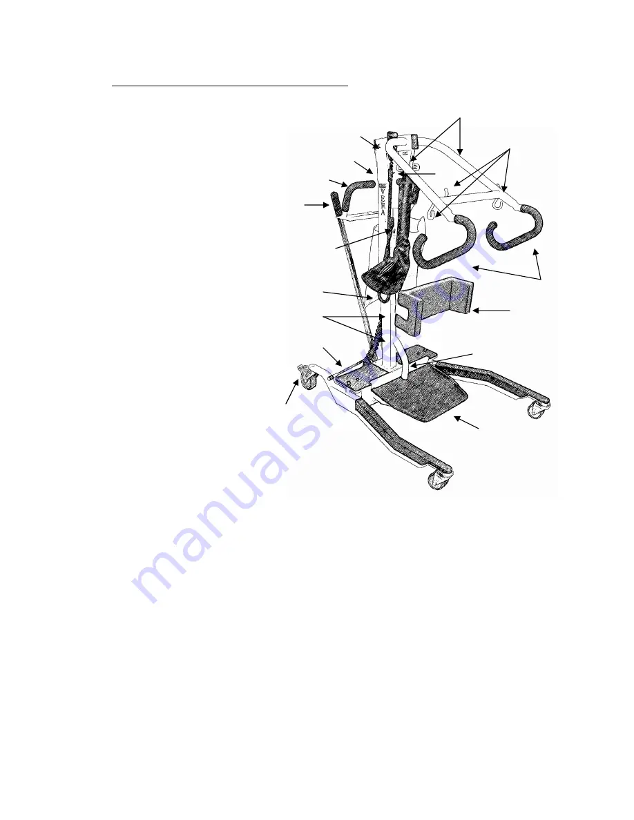 Vancare Vera-Lift V350 Operating Manual Download Page 6