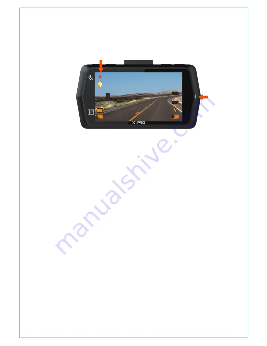 Vantrue OnDash X1 PRO User Manual Download Page 13