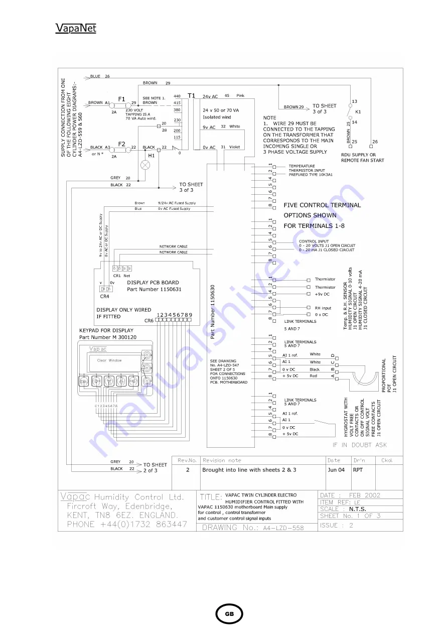 Vapac LE05 Скачать руководство пользователя страница 35