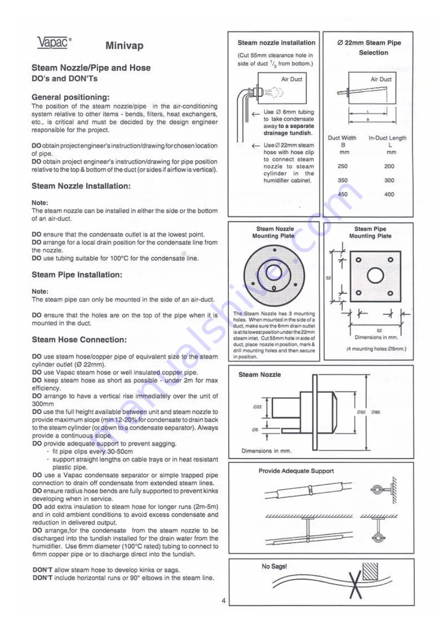 Vapac minivap MV2 User Manual Download Page 5