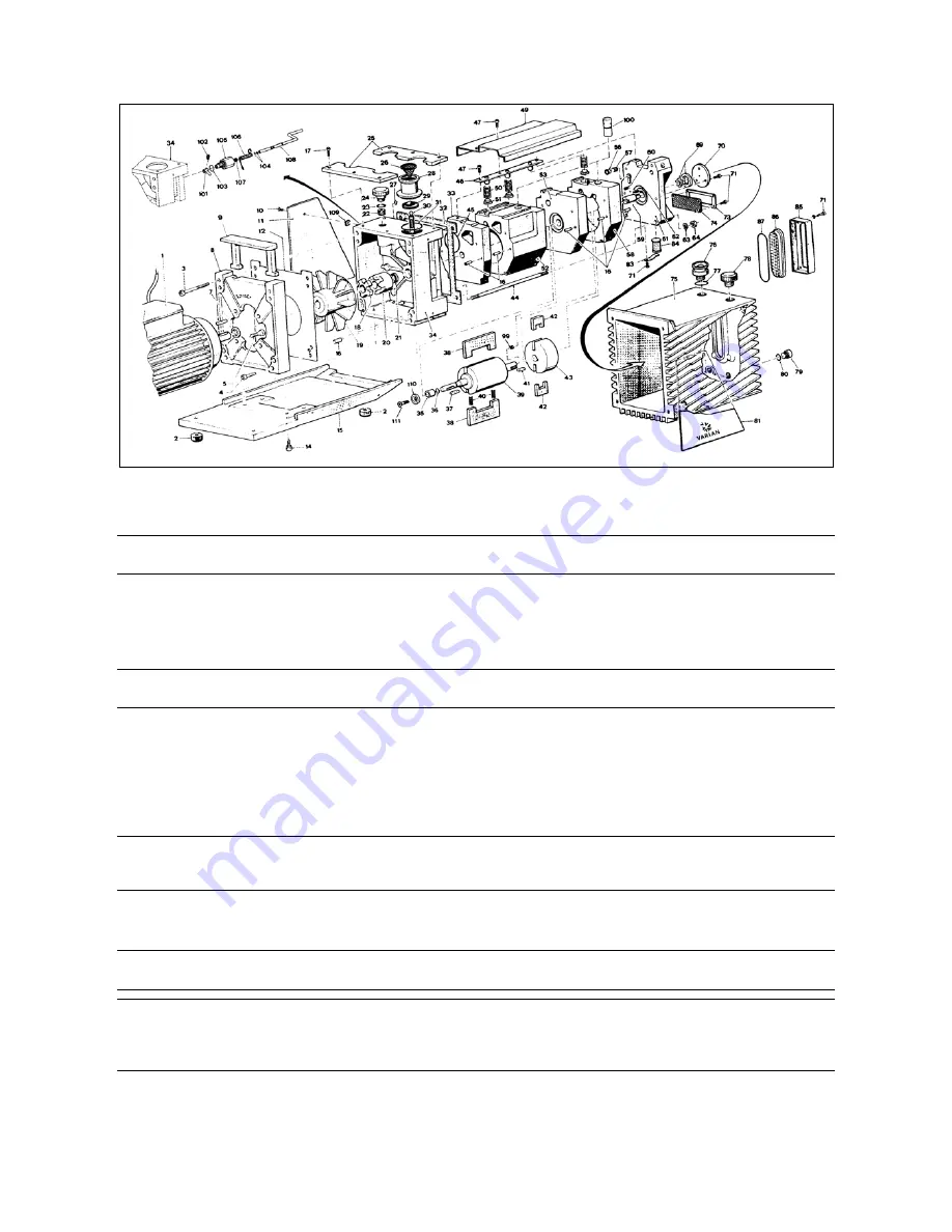 Varian 949-9350 Nstruction Manual Download Page 58