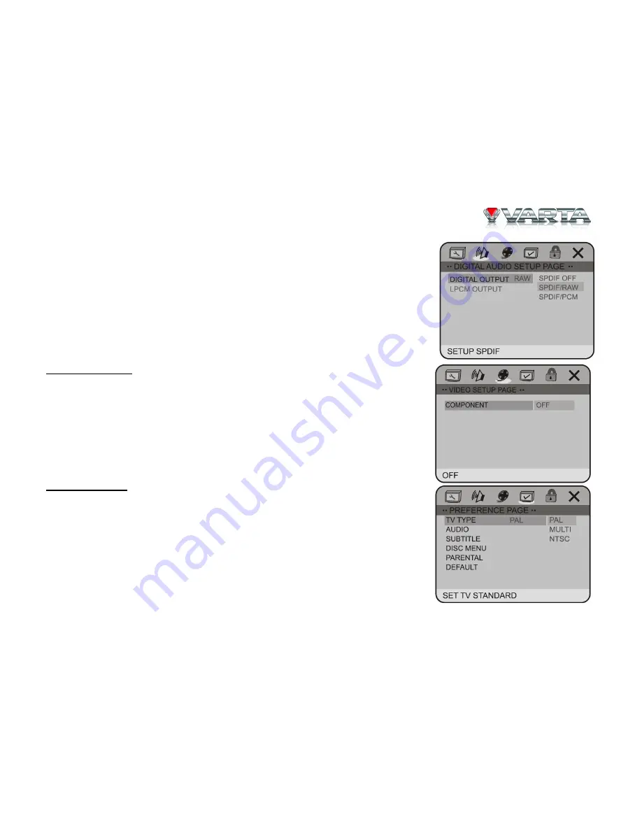 Varta V-AVD22T Instruction Manual Download Page 31