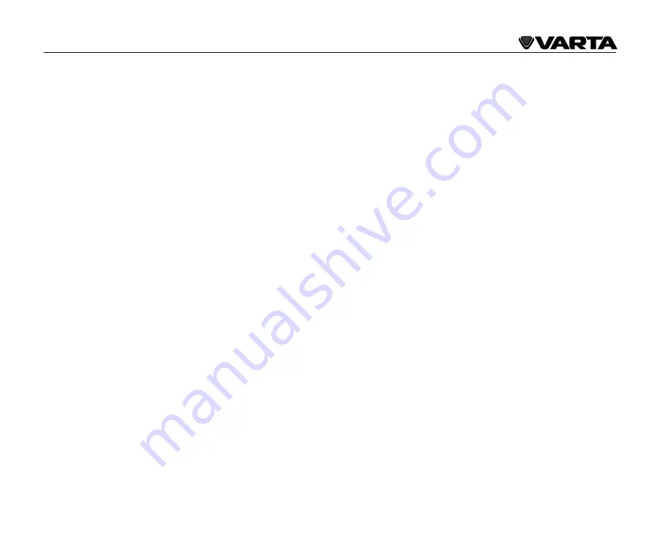 Varta V-AVD55 Instruction Manual Download Page 59