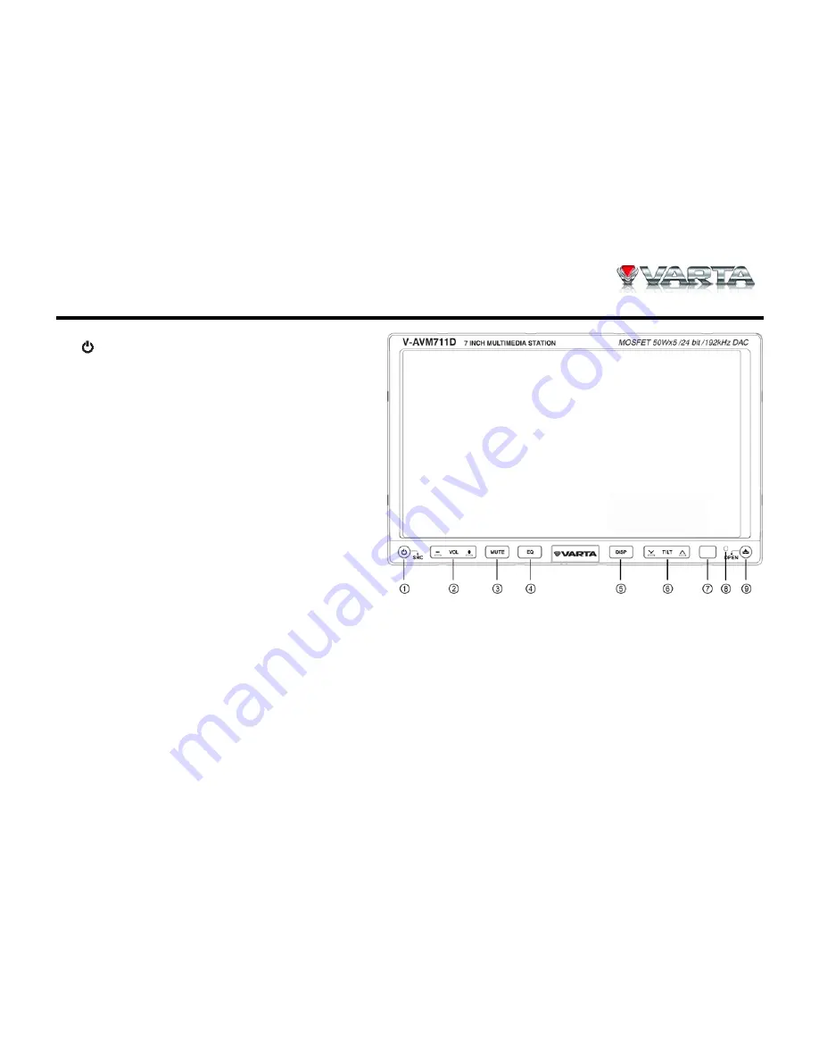 Varta V-AVM711D Скачать руководство пользователя страница 14