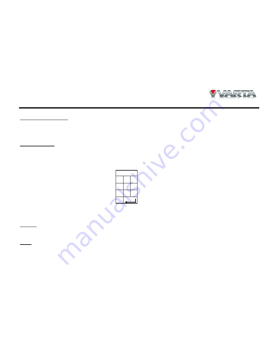 Varta V-AVM711D Instruction Manual Download Page 17