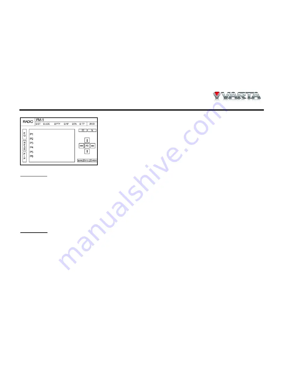 Varta V-AVM711D Instruction Manual Download Page 22