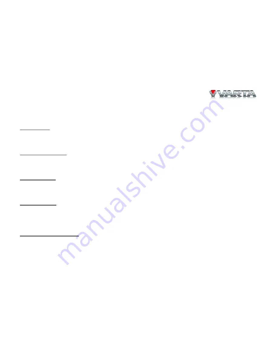 Varta V-AVM711D Instruction Manual Download Page 23