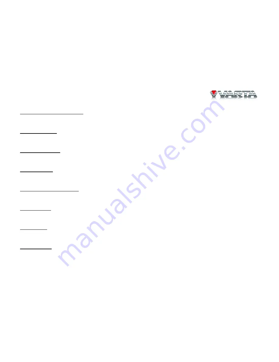 Varta V-AVM711D Instruction Manual Download Page 35